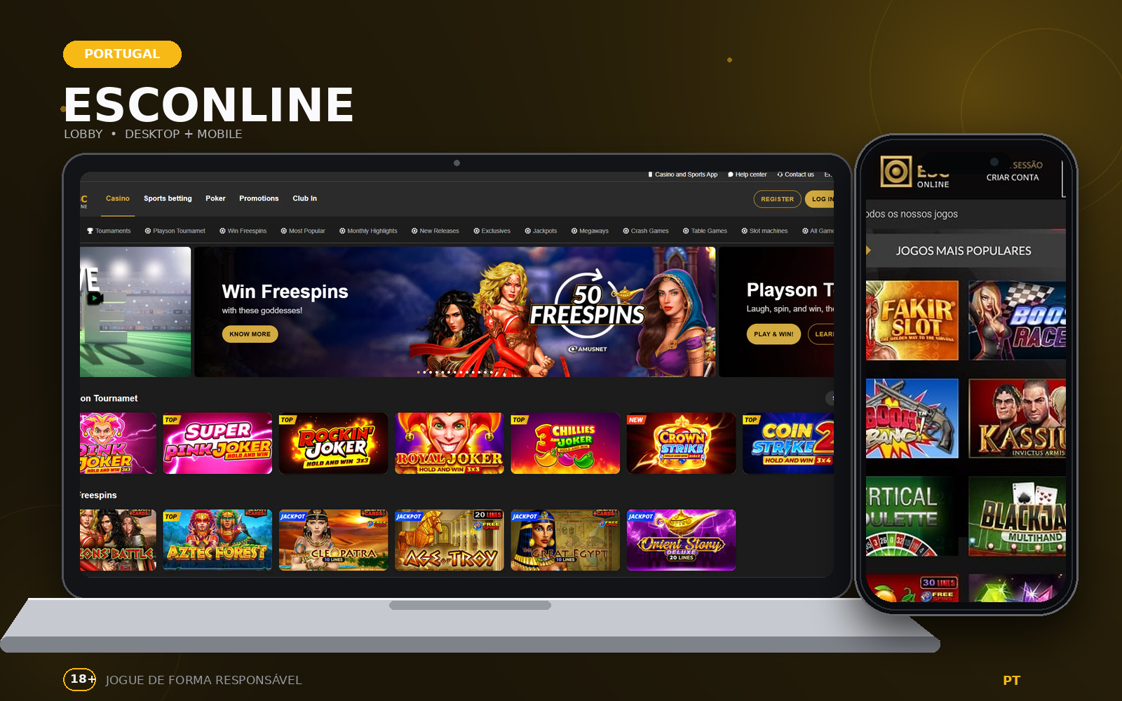 ESC Online, casino do grupo Estoril Sol